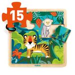 Puzzle lemn Jungla Djeco fotografia produsului View 2 S