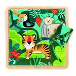 Puzzle lemn Jungla Djeco fotografia produsului