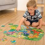 Puzzle de podea Dinozauri (50 piese) BIG DINOSAURS fotografia produsului View 2 S