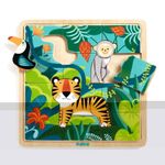 Puzzle lemn Jungla Djeco fotografia produsului View 3 S