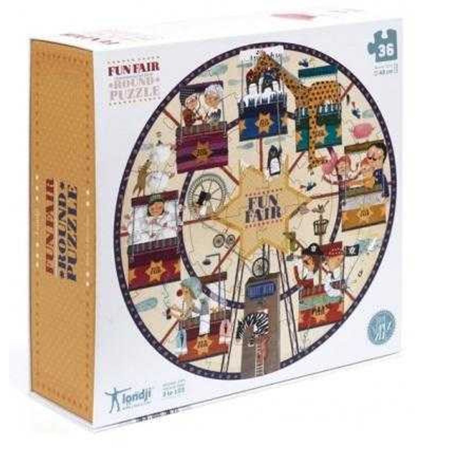Puzzle Londji, carusel fotografia produsului