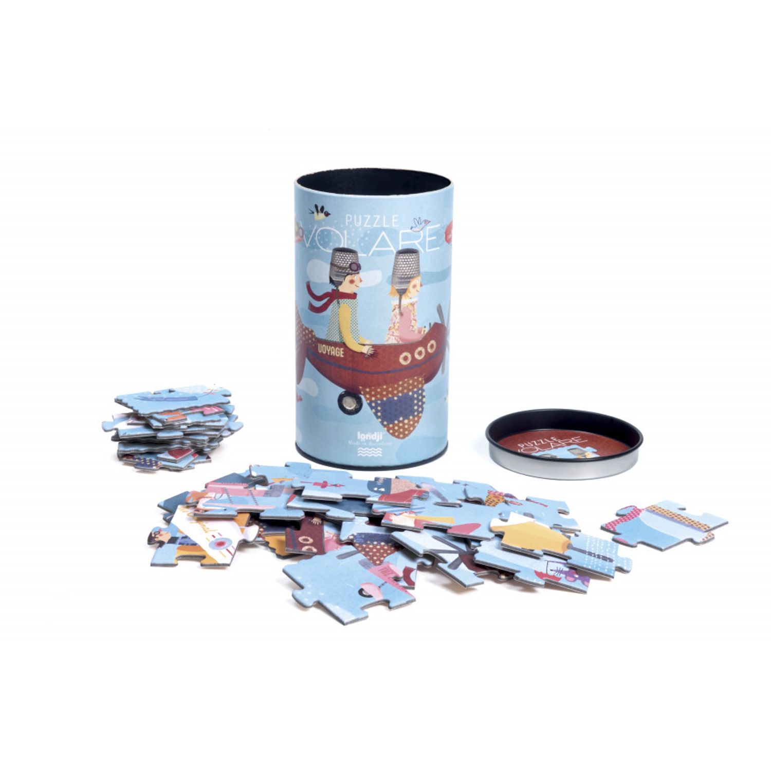Puzzle Londji, in zbor fotografia produsului View 3 L