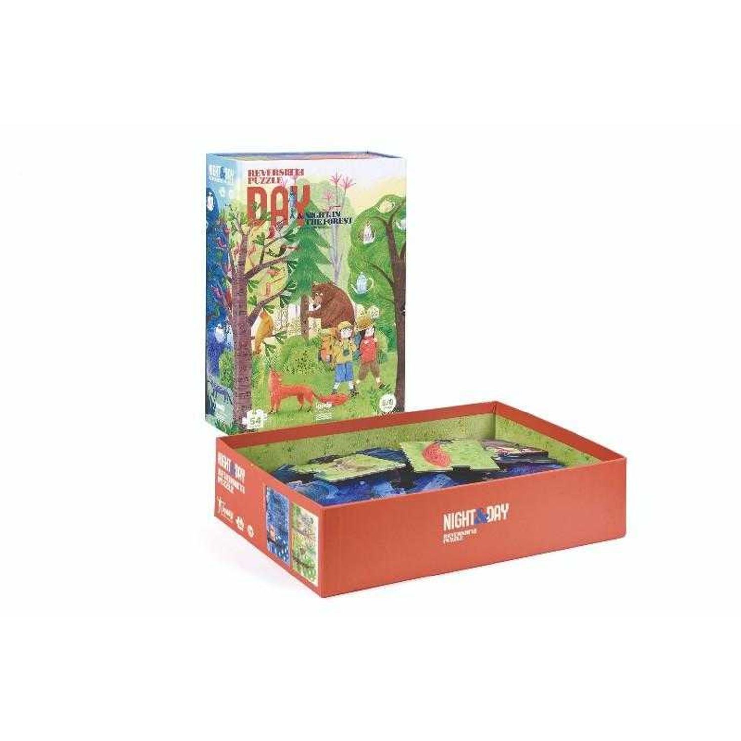 Puzzle Londji reversibil, zi si noapte fotografia produsului View 2 L