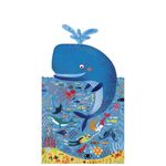Puzzle Londji, Balena albastra in ocean fotografia produsului