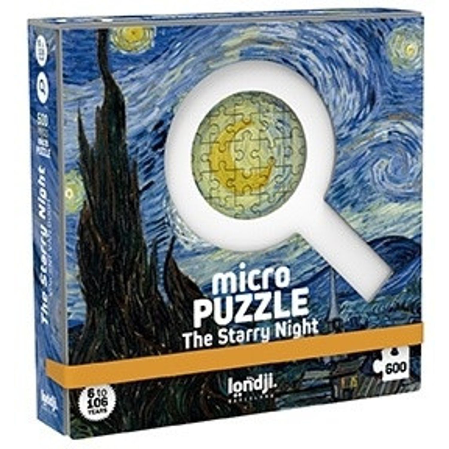 Micro-Puzzle Londji, Noaptea instelata Van gogh fotografia produsului View 3 L