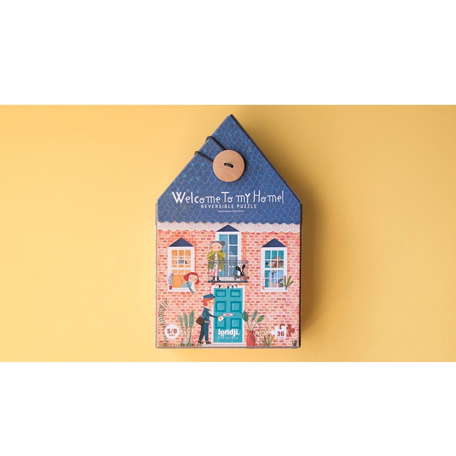 Puzzle reversibil Londji, Bun venit acasa fotografia produsului View 3 L