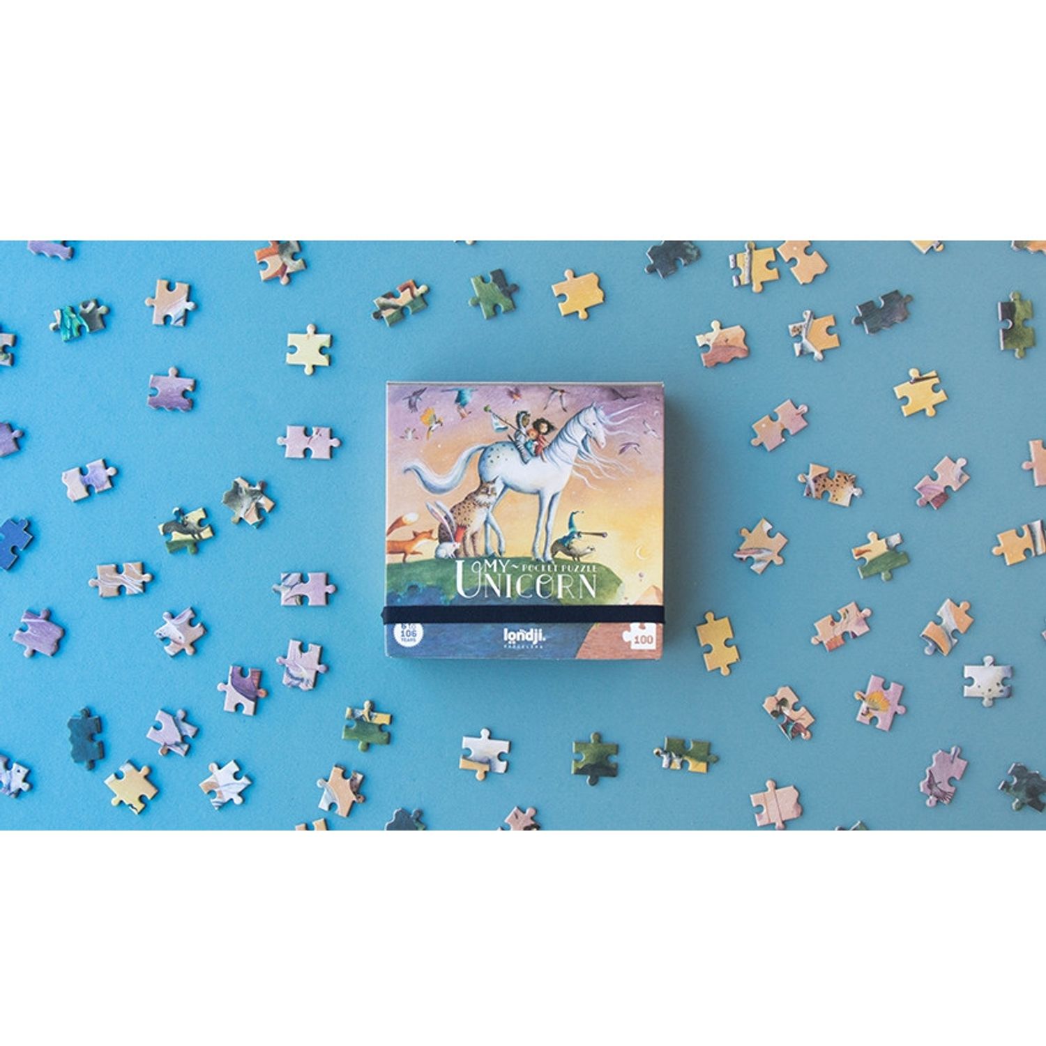 Micro-Puzzle Unicorn fotografia produsului View 2 L