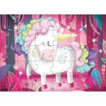 Puzzle (30 piese) cu carte - Unicorn fotografia produsului View 5 S