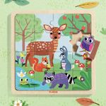 Puzzle lemn Forest Djeco fotografia produsului View 5 S