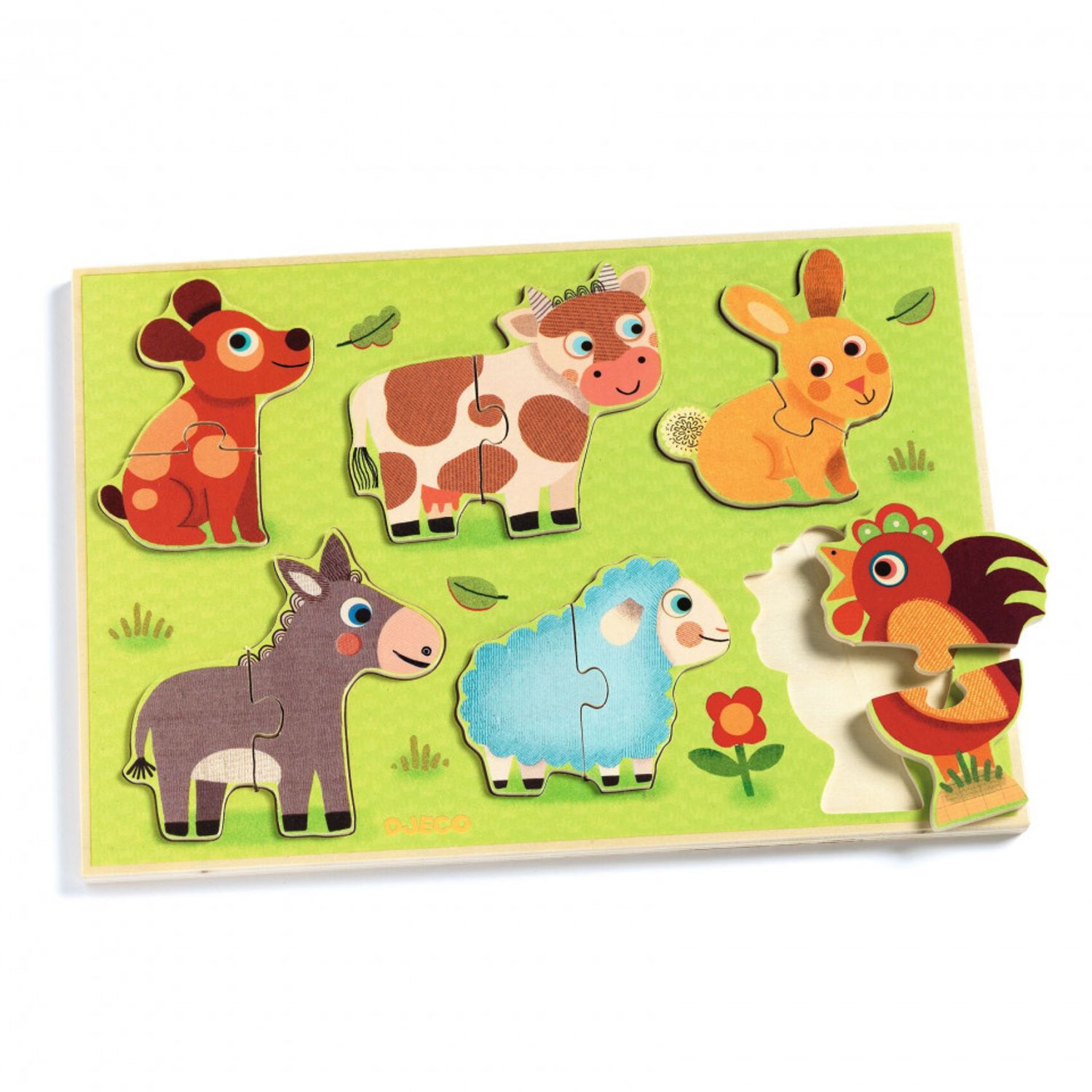 Puzzle Coucou Djeco fotografia produsului View 4 L