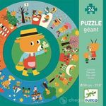 Puzzle cicular Djeco, anotimpurile fotografia produsului