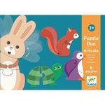 Puzzle duo mobil animale Djeco fotografia produsului