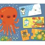 Puzzle duo Djeco Ascunselea fotografia produsului