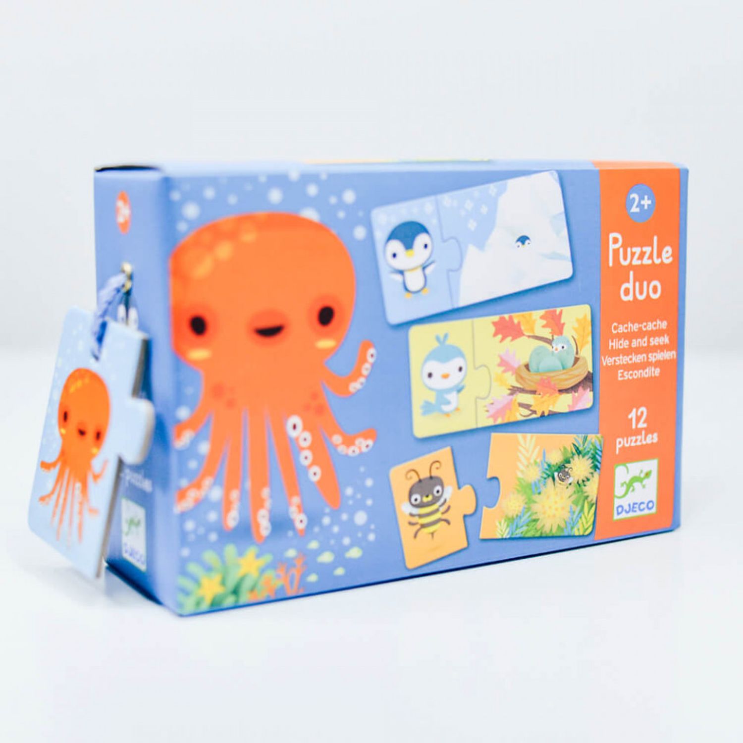 Puzzle duo Djeco Ascunselea fotografia produsului View 3 L