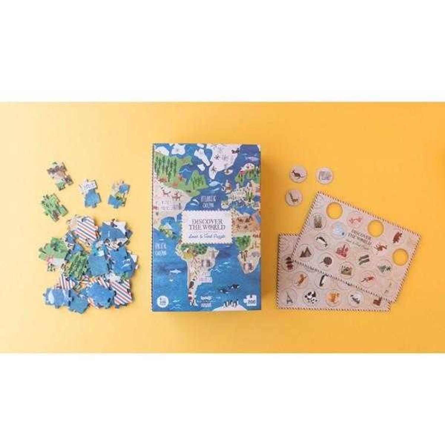Puzzle Londji, Descopera lumea fotografia produsului View 3 L
