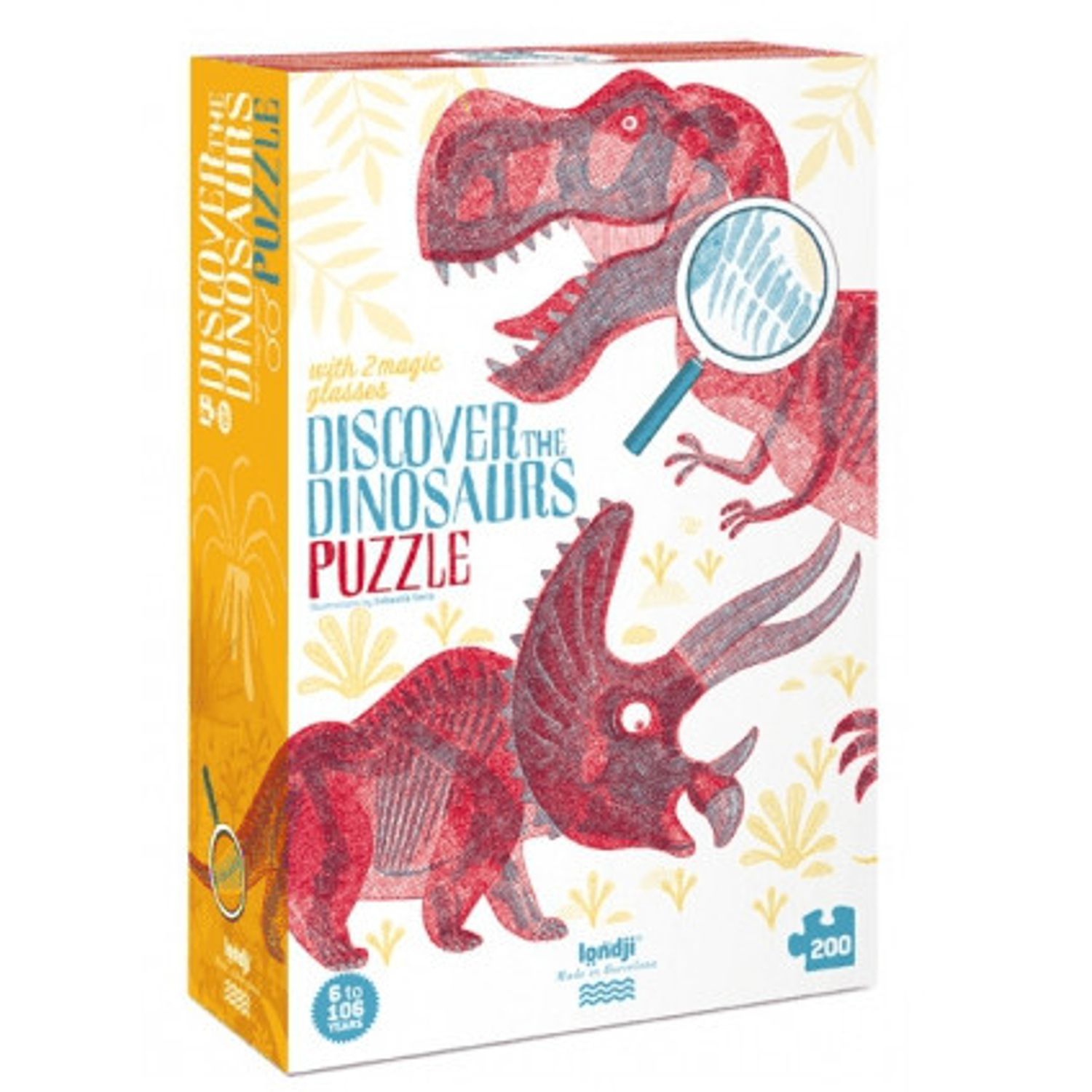 Puzzle Londji, Descopera dinozaurii fotografia produsului View 8 L