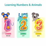 Puzzle din lemn - Numere si animalute fotografia produsului View 4 S