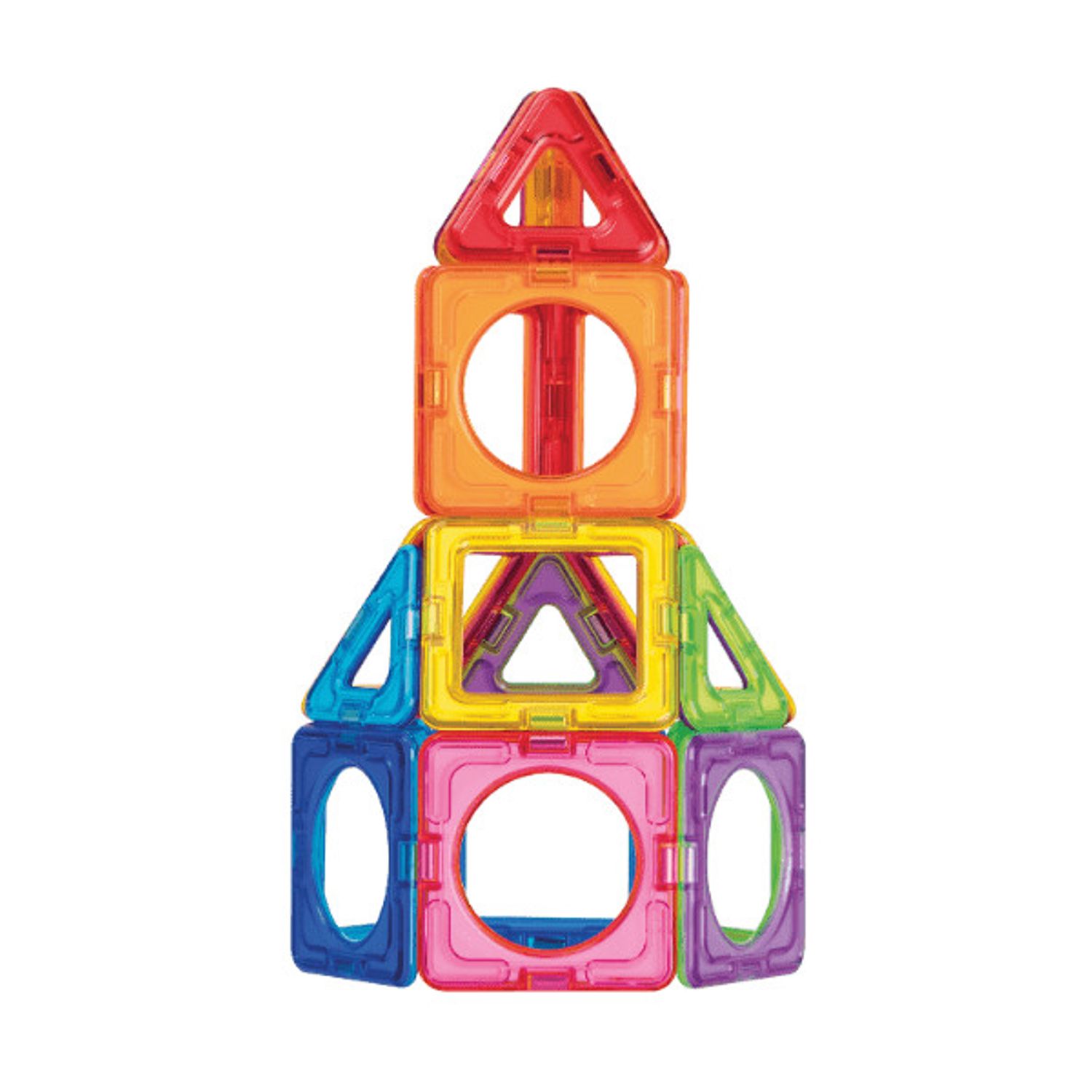 Set magnetic de construit- Magformers Basic Plus, 26 piese fotografia produsului View 3 L
