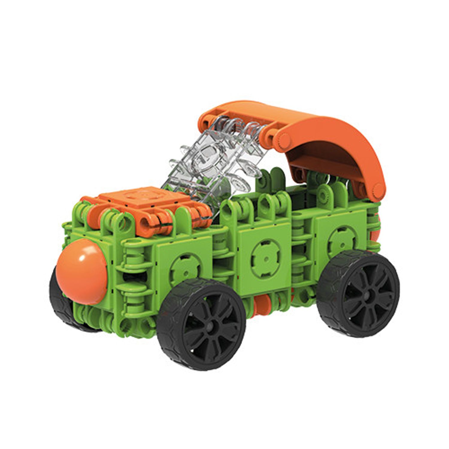 Set de construit Clicformers- Craft verde, 25 de piese fotografia produsului View 4 L