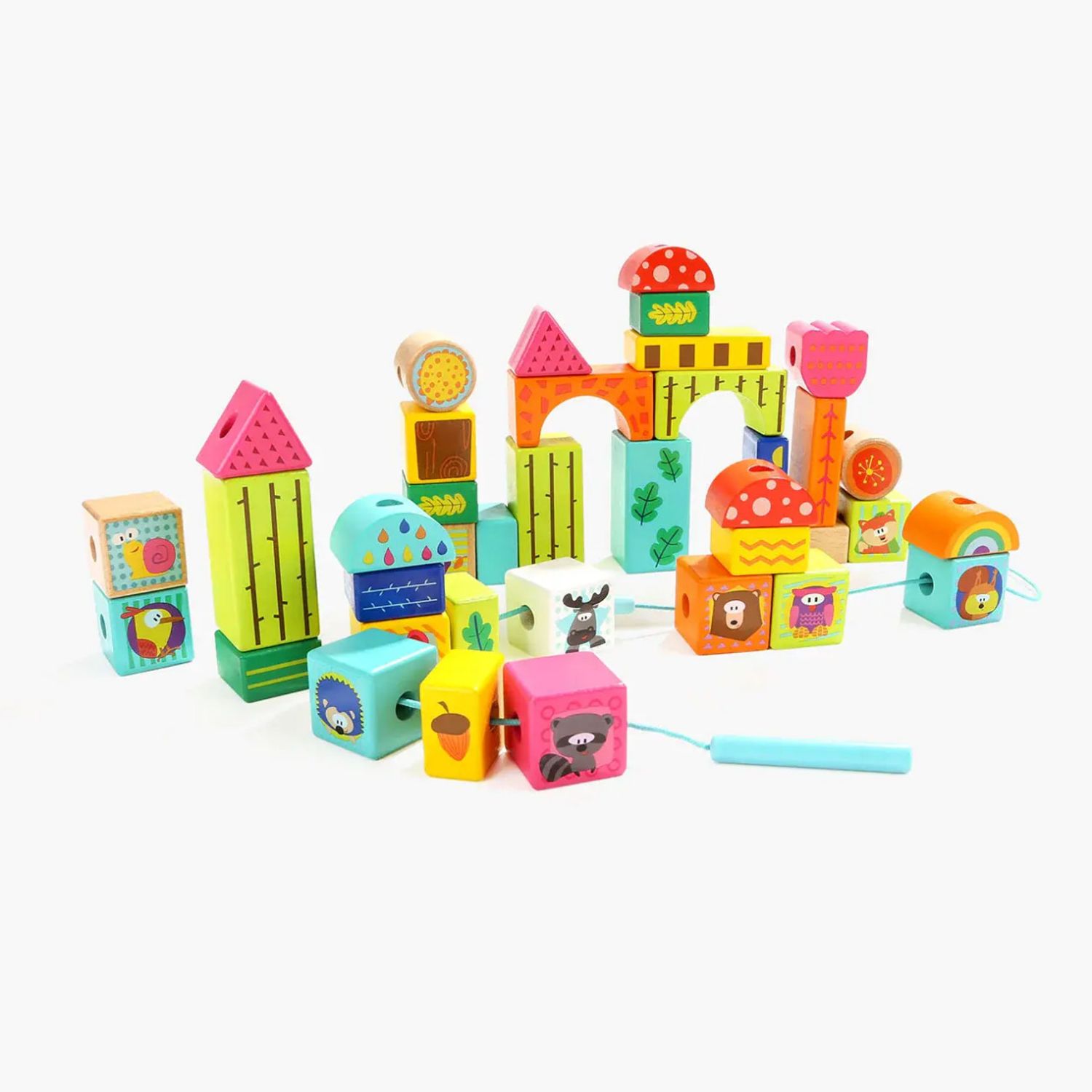 Set de constructie - Animalute din padure fotografia produsului View 6 L