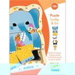 Puzzle straturi Djeco Lucky & co fotografia produsului View 2 S