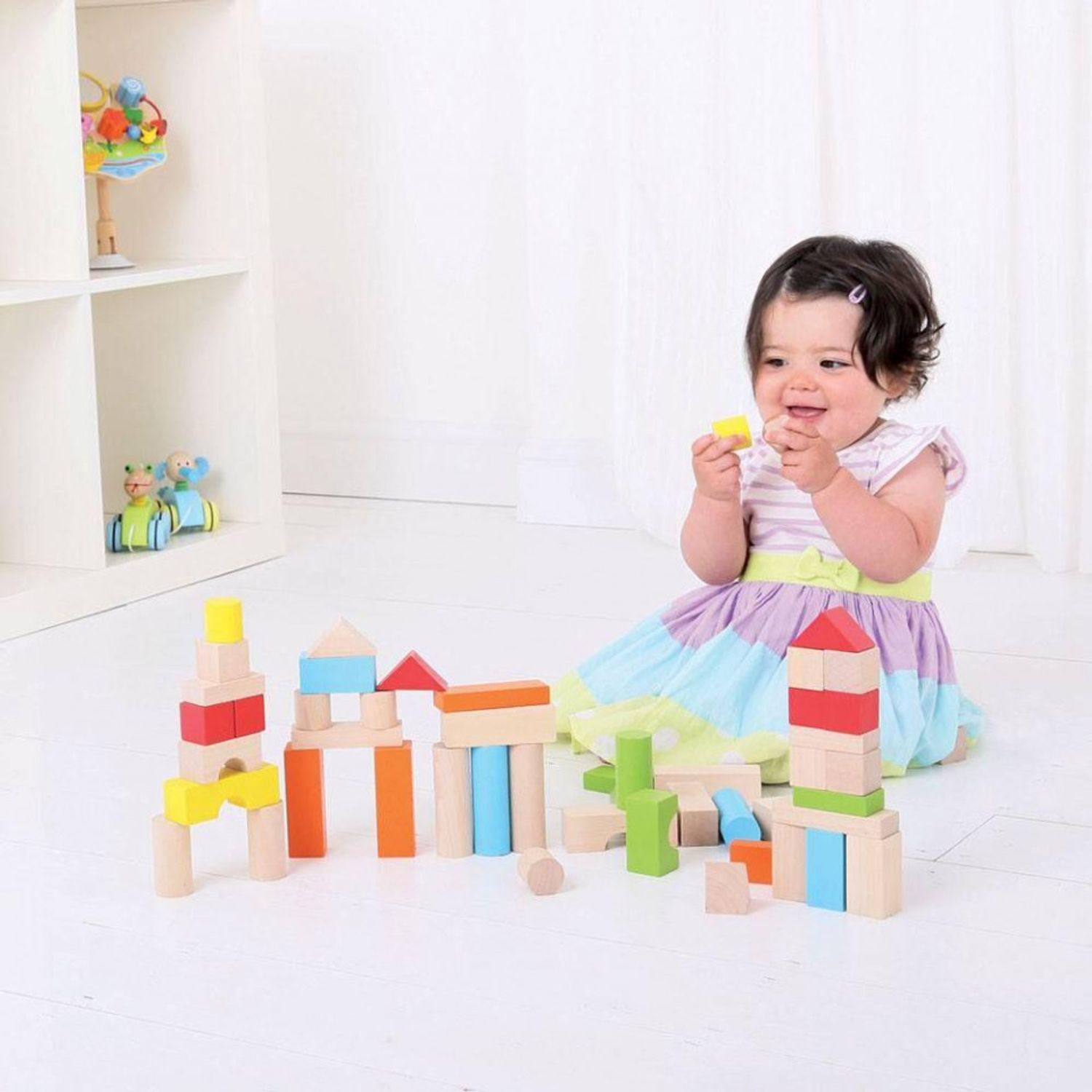 Cuburi colorate pentru construit fotografia produsului View 3 L