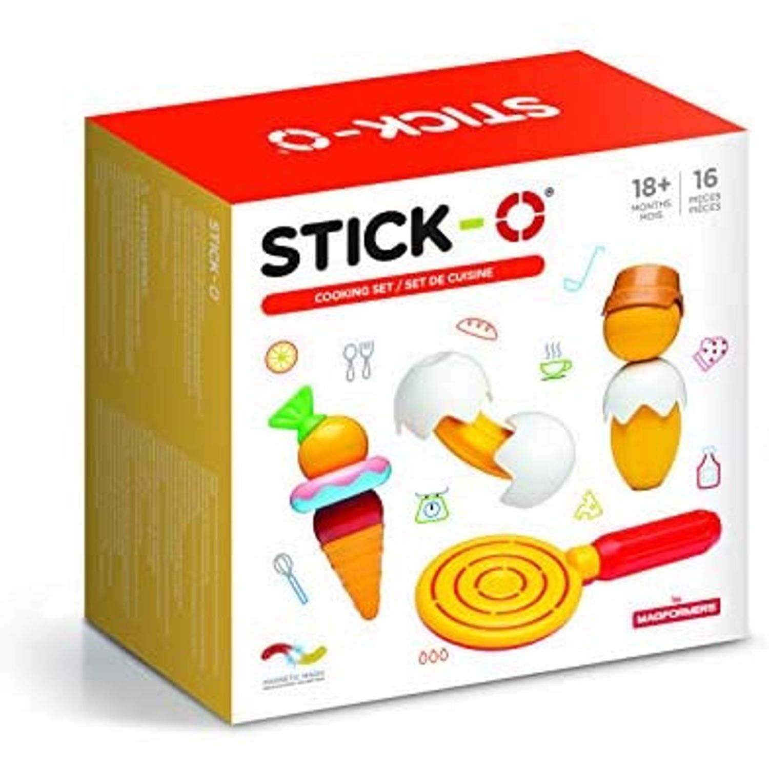 Joc cu magneti Stick-O, Primul set de gatit fotografia produsului