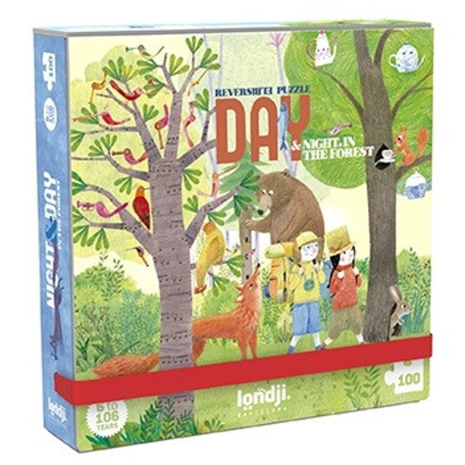 Puzzle Londji reversibil, noapte si zi fotografia produsului