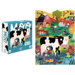 Puzzle Londji, Vacuta Moo fotografia produsului View 5 S
