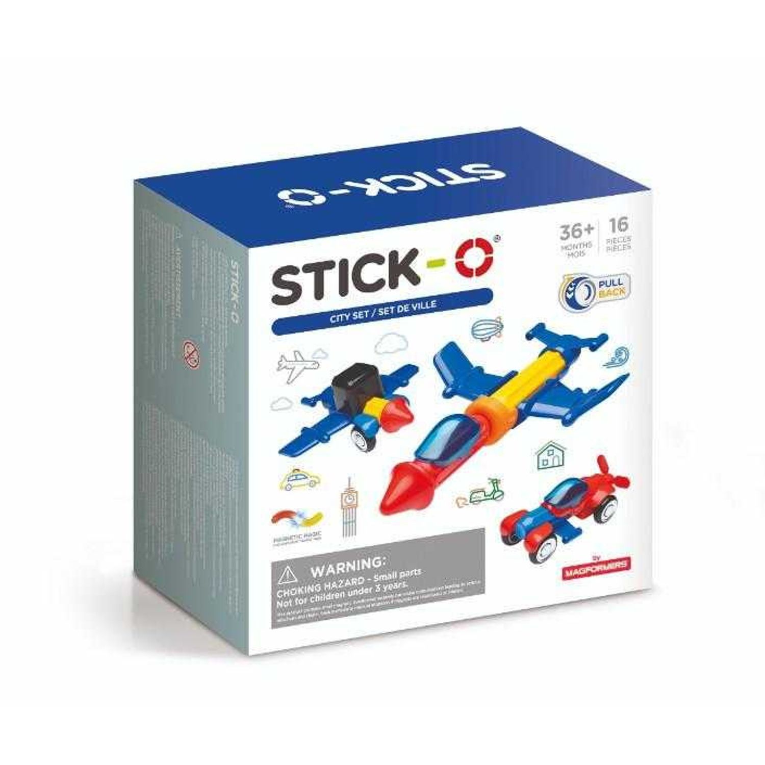 Set cu magneti Stick-O, Vehicule fotografia produsului