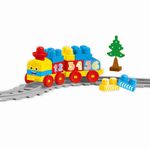 Set de constructii cu trenulet - 36 piese fotografia produsului