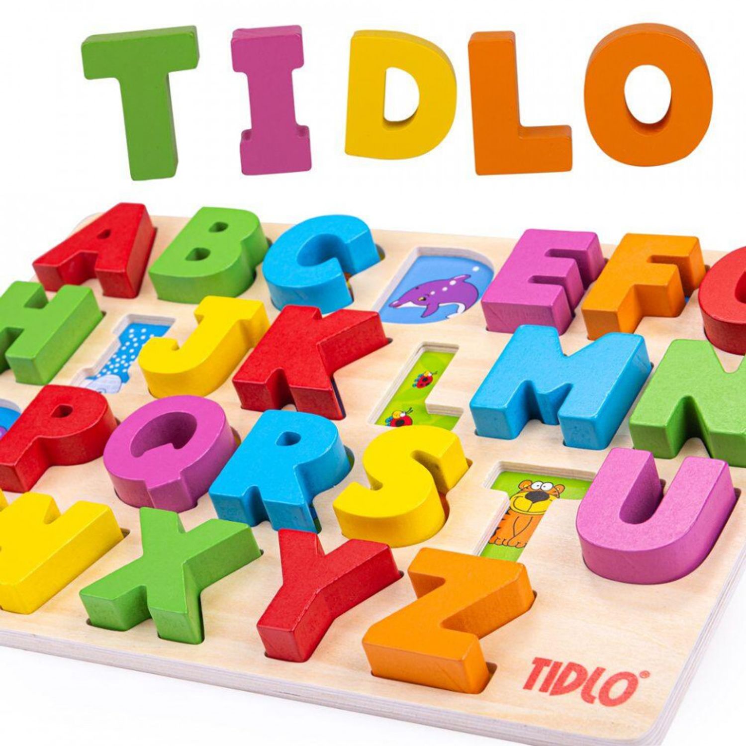 Puzzle alfabet - Litere mari fotografia produsului View 2 L