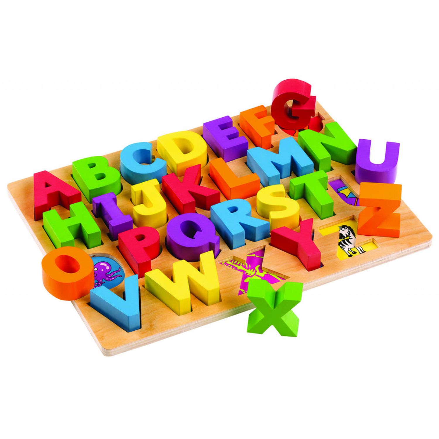 Puzzle alfabet - Litere mari fotografia produsului
