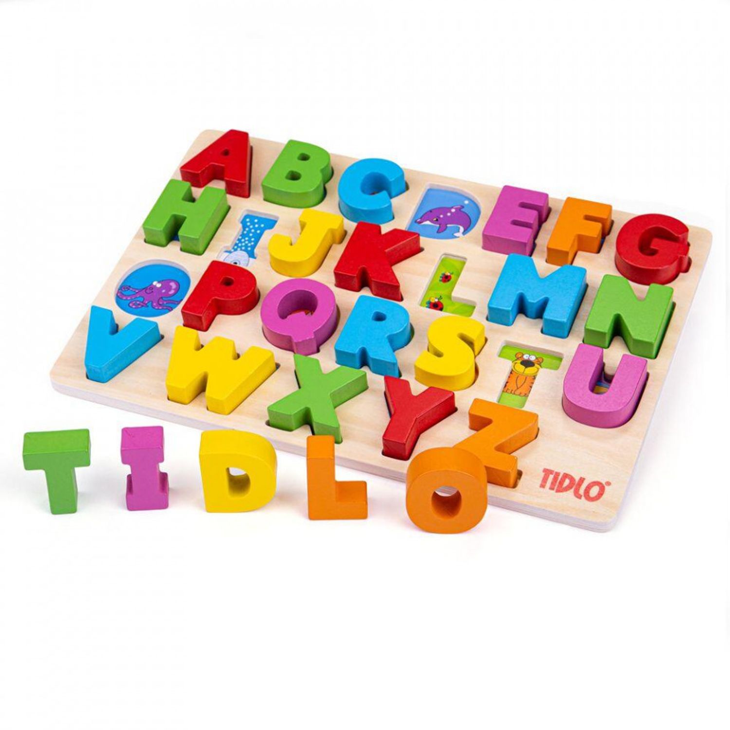 Puzzle alfabet - Litere mari fotografia produsului View 3 L