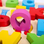 Puzzle alfabet - Litere mari fotografia produsului View 7 S