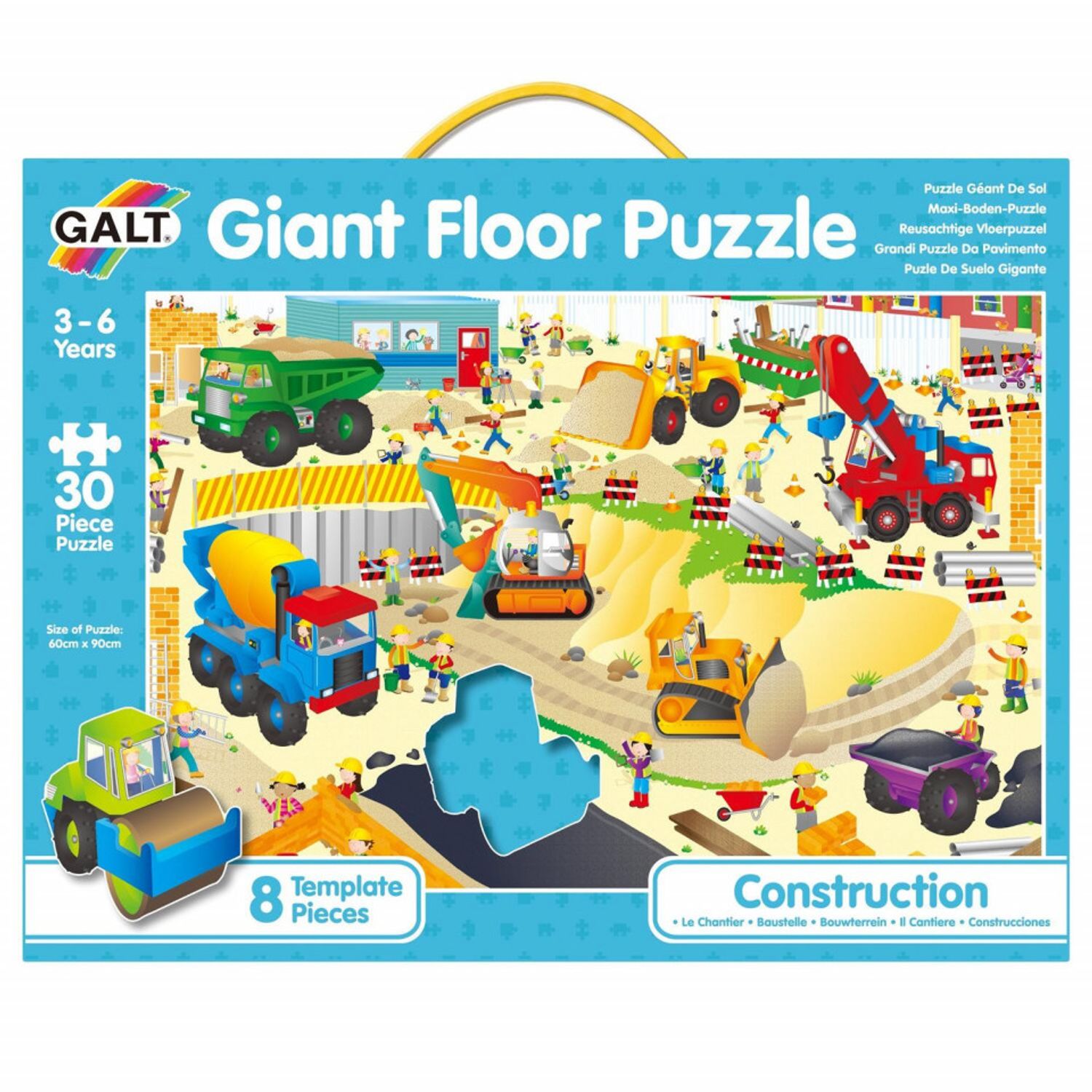 Puzzle Podea: Santierul (30 piese) fotografia produsului View 6 L
