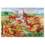 Puzzle de podea cu dinozauri Melissa and Doug fotografia produsului