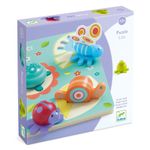 Puzzle Djeco relief Lilo Testoasa si prietenii fotografia produsului View 3 S