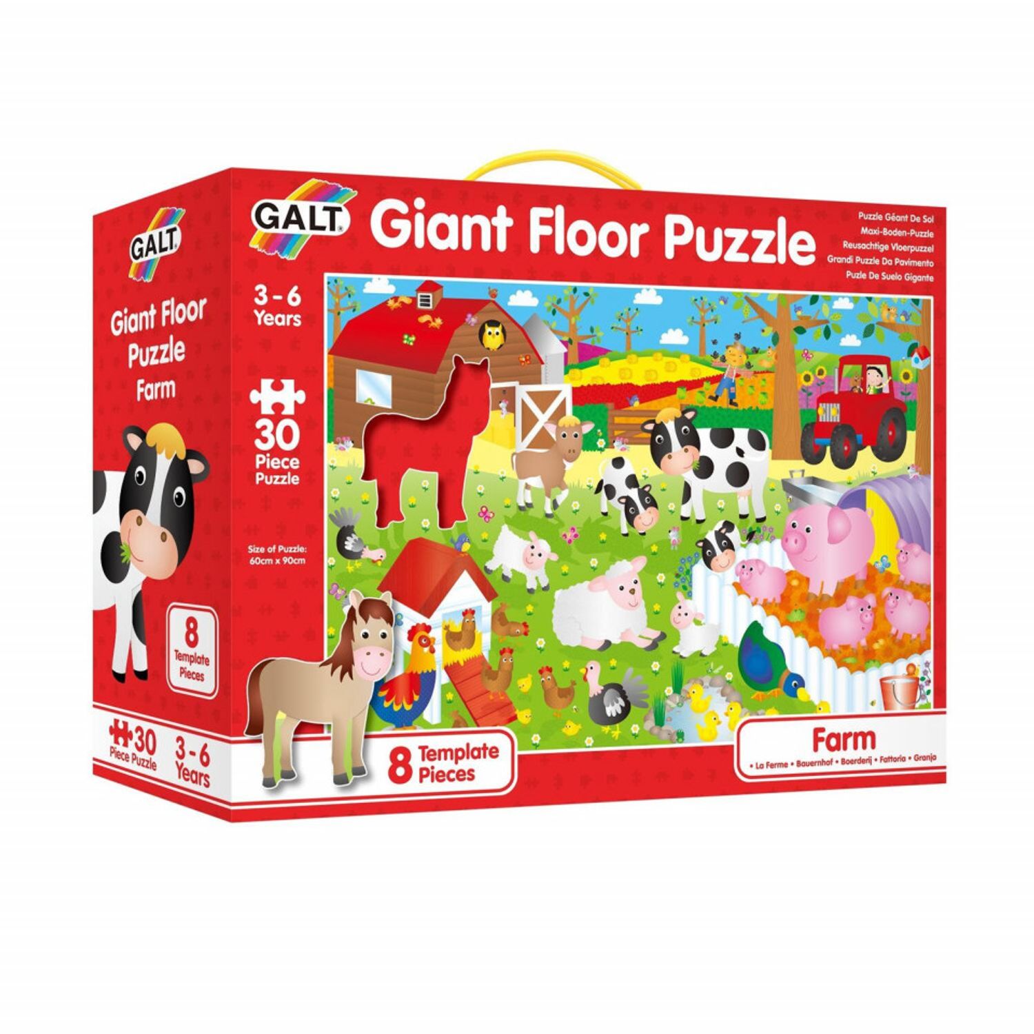 Puzzle Podea: Ferma (30 piese) fotografia produsului View 4 L