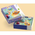 Puzzle Djeco relief Lilo Testoasa si prietenii fotografia produsului View 2 S