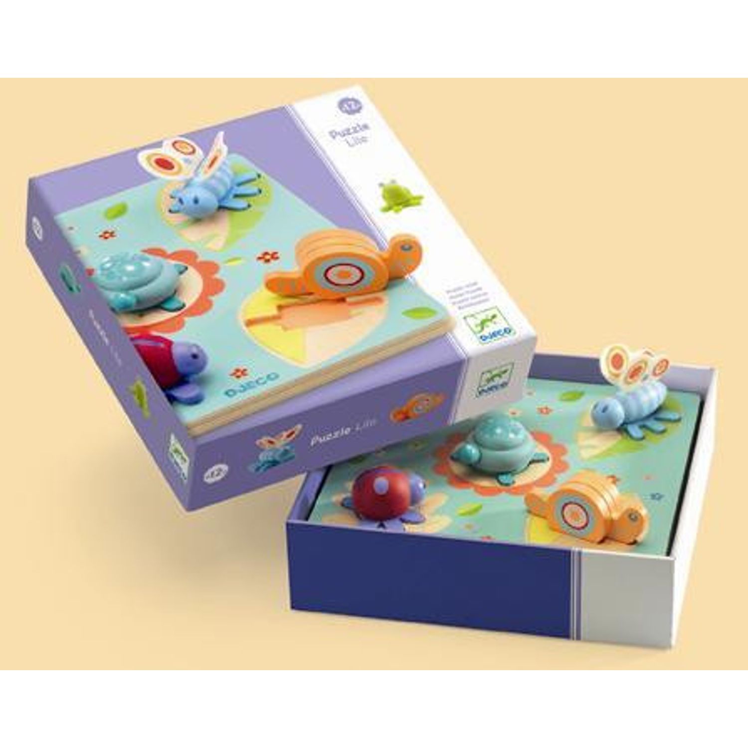 Puzzle Djeco relief Lilo Testoasa si prietenii fotografia produsului View 2 L