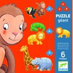 Puzzle gigant Djeco animale salbatice fotografia produsului