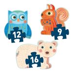 Set Puzzle-uri evolutive Djeco animale fotografia produsului View 4 S