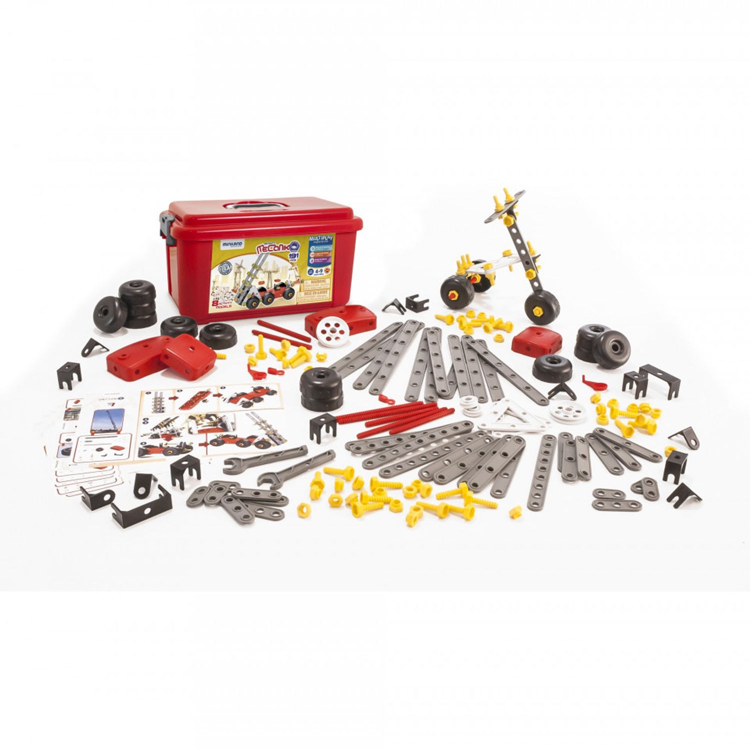 Joc de constructii Activity Mecaniko 191 Miniland fotografia produsului