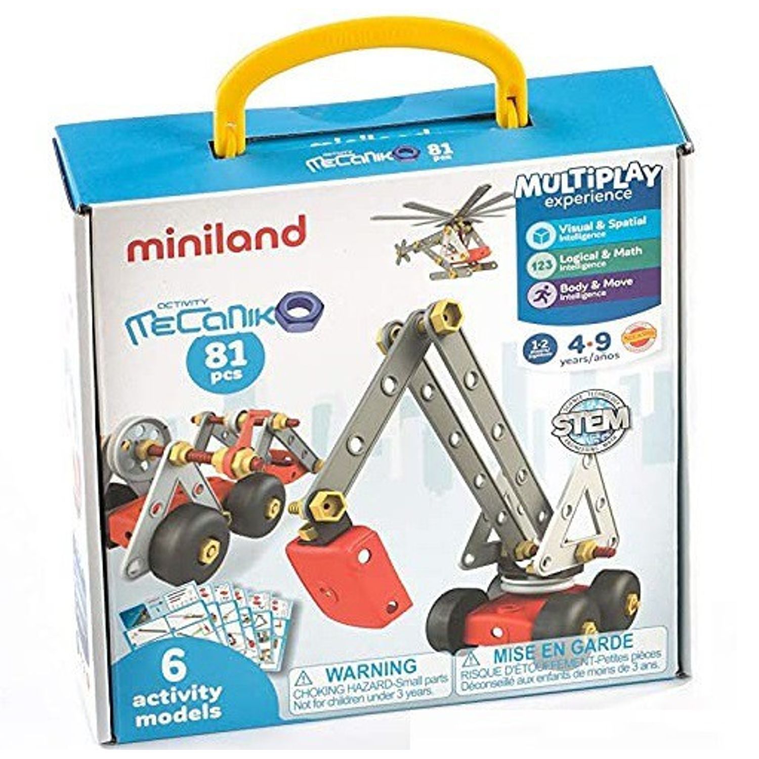 Joc de constructii Activity Mecaniko 81 Miniland fotografia produsului