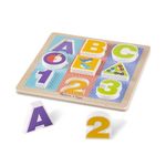 Puzzle cu piese mari pentru belelusi Melissa and Doug fotografia produsului View 3 S