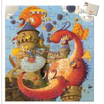 Puzzle Djeco Cavalerul si Dragonul fotografia produsului View 2 S