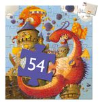 Puzzle Djeco Cavalerul si Dragonul fotografia produsului View 4 S