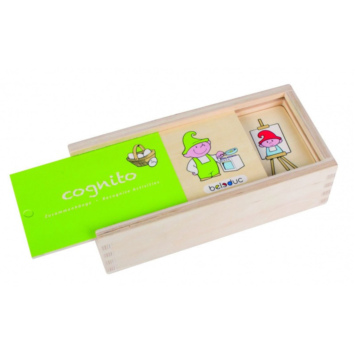 Joc Puzzle Cognito Recunoaste Activitatea - Beleduc fotografia produsului View 2 L