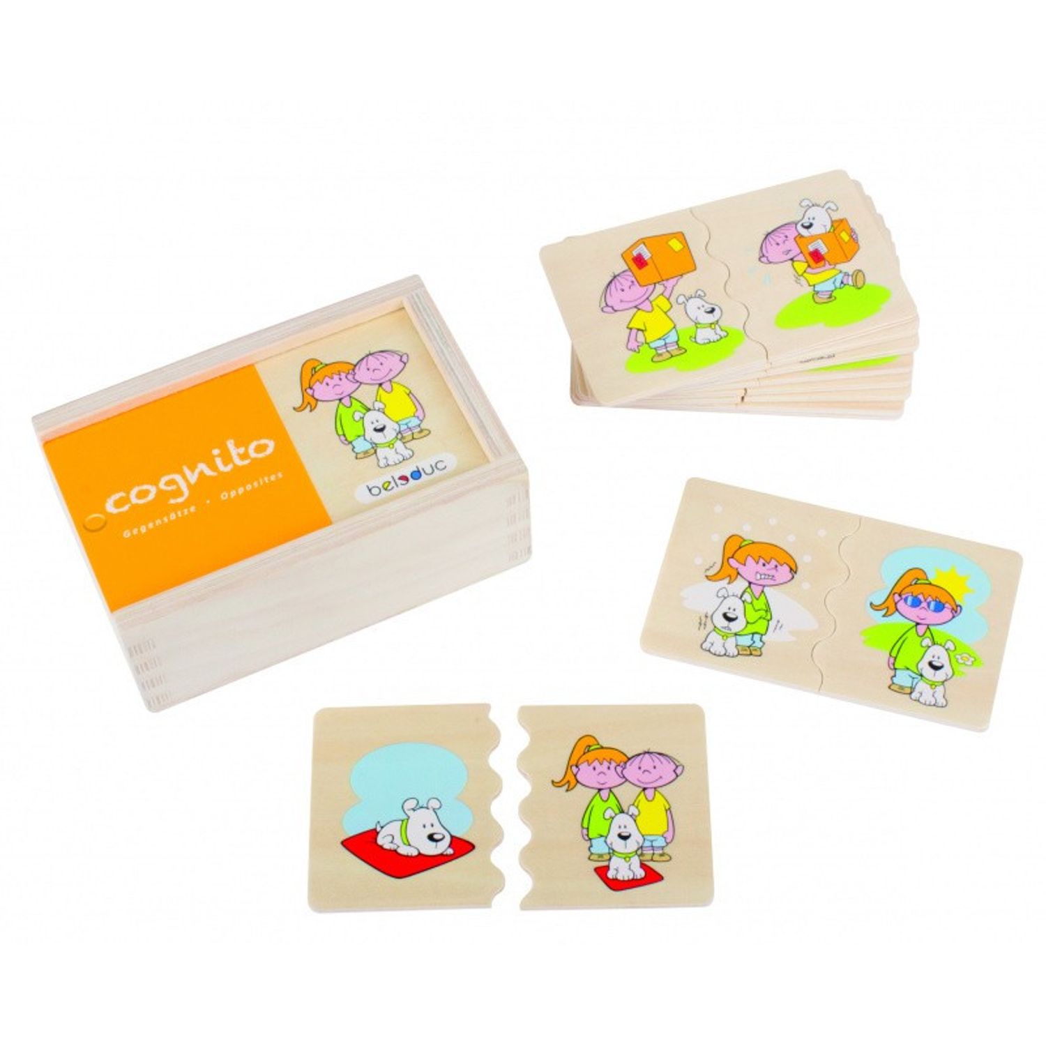 Joc Puzzle Cognito Antonime - Beleduc fotografia produsului View 2 L